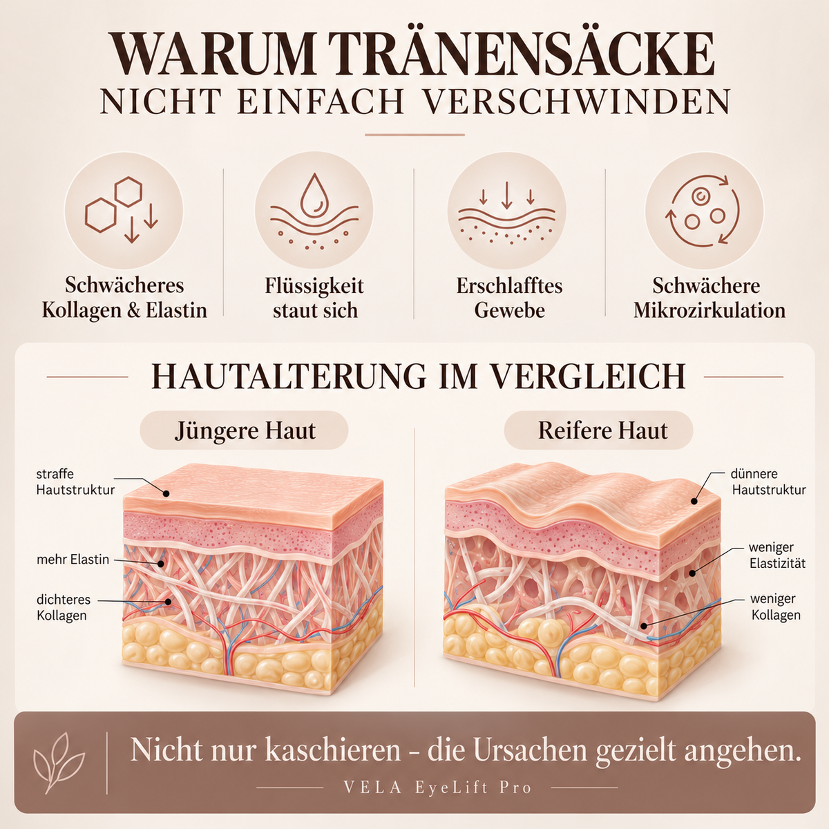 VELA EyeLift Pro | Gegen Augenringe & Tränensäcke